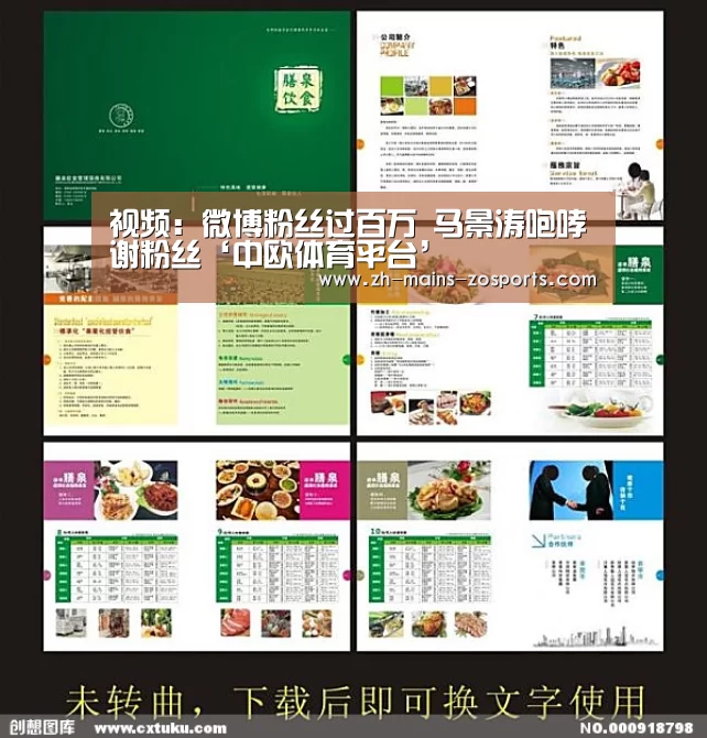 视频:微博粉丝过百万 马景涛咆哮谢粉丝‘中欧体育平台’(图3) 中欧体育平台